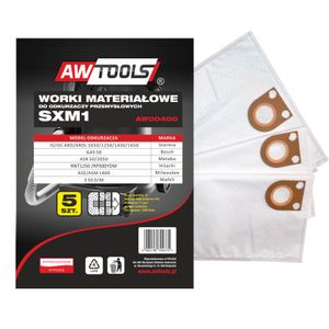 AWTools vrećice od mikrovlakana SXM1, set od 5 komada, za GAS 50 / STARMIX