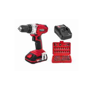 Praktik Tools – Akumulatorska bušilica-odvijač 18 V PTQ028 Startni set