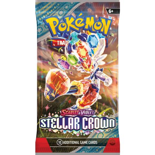 POKEMON TCG: SCARLET & VIOLET: STELLAR CROWN - BOOSTER PAKET slika 4