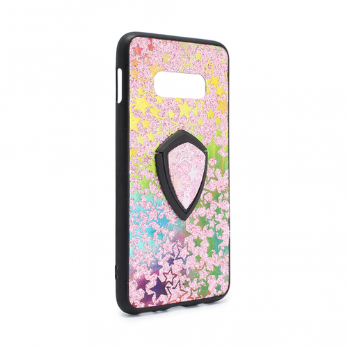 Torbica Colorful Star za Samsung G970 S10e + holder pink slika 1