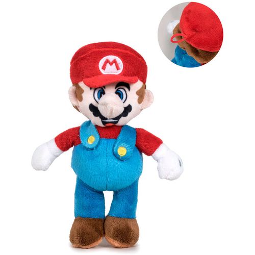 Nintendo Super Mario Bros Mario soft plišana igračka 20cm slika 2