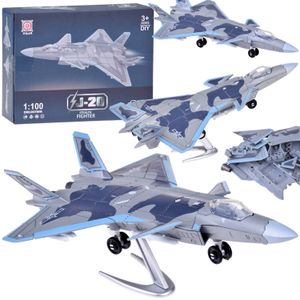Set kocki j-20 model borbenog aviona 1:100 za5026