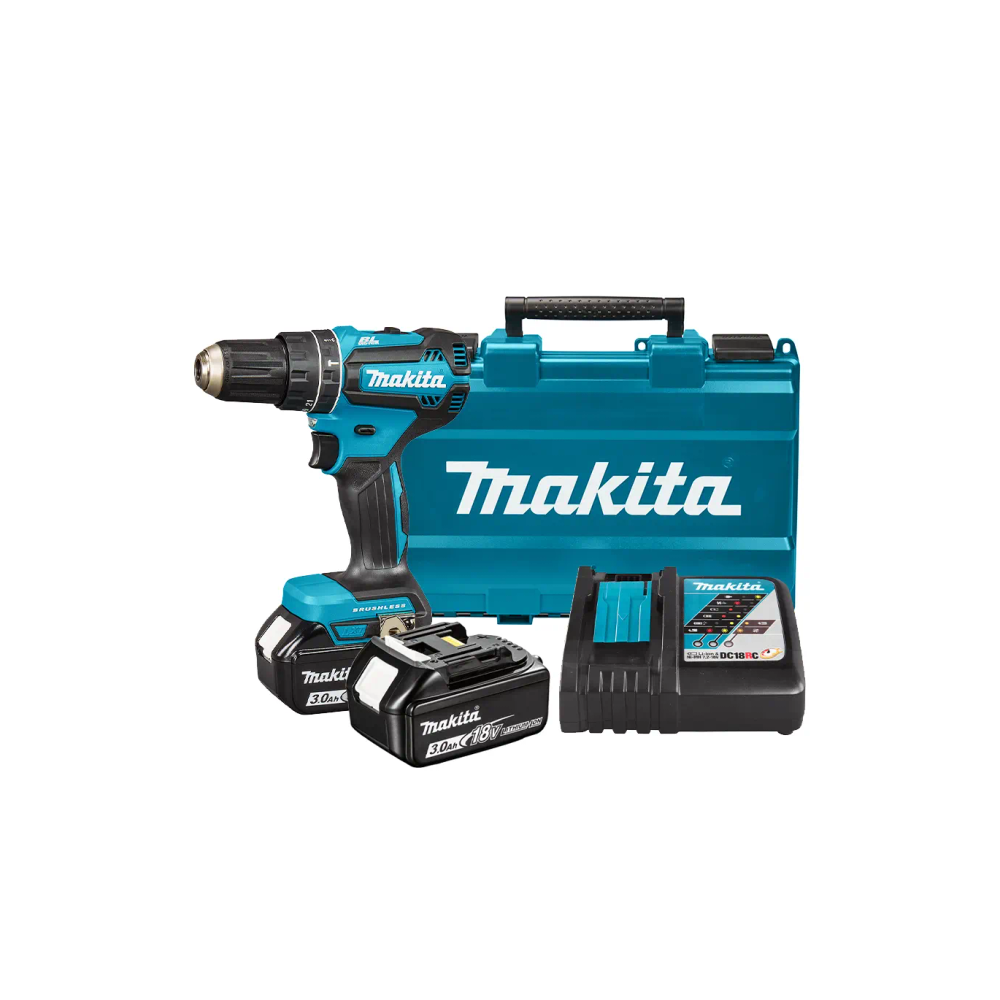 Makita - Akumulatorska udarna bušilica-odvijač DHP485RFE slika 2