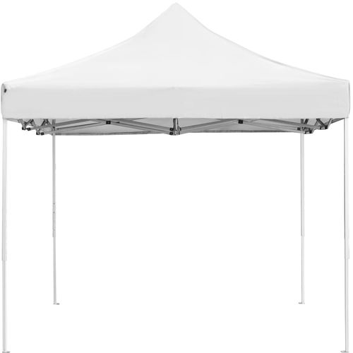 Profesionalni sklopivi šator za zabave 4,5 x 3 m bijeli slika 16