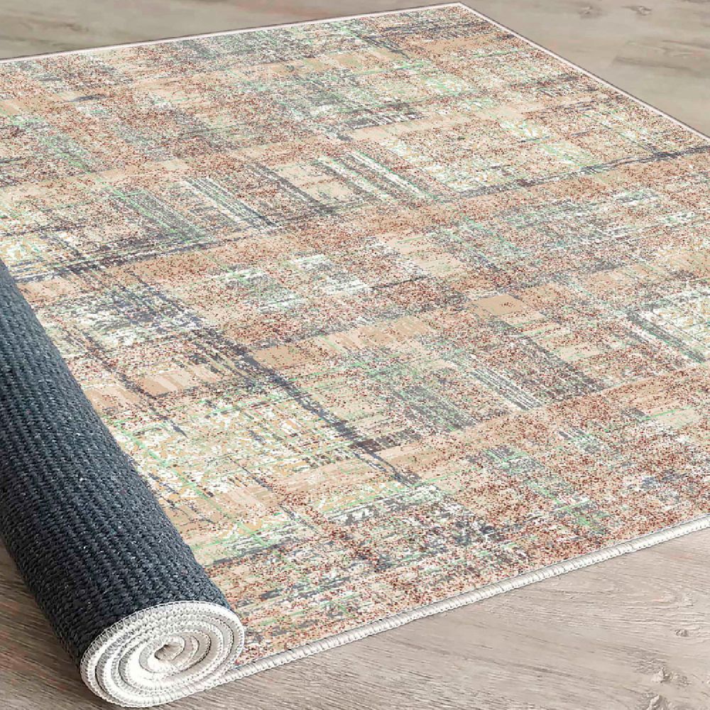 Tanki elegantni Mink zeleno-sivi tepih (160 x 230 cm) slika 5