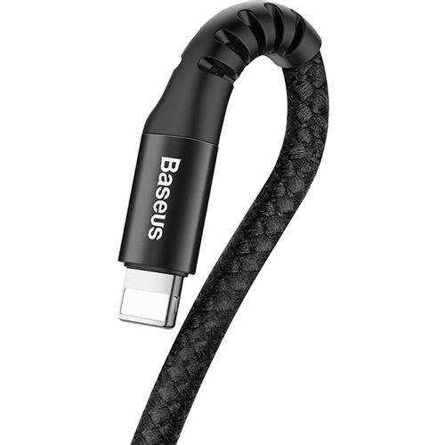 Kable BASEUS Fish Eye USB Lightning / 2A, 1m (black) slika 3