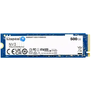 Kingston NV3 NVMe 500GB,R6000/W2200, M.2 2280 SNV3S/500G