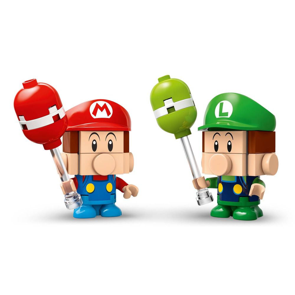 LEGO 72034 Mario Kart™ – Baby Mario i Baby Luigi u utrci slika 3