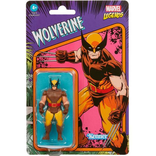HASBRO Marvel Legends Retro Wolverine figure 9,5cm slika 2