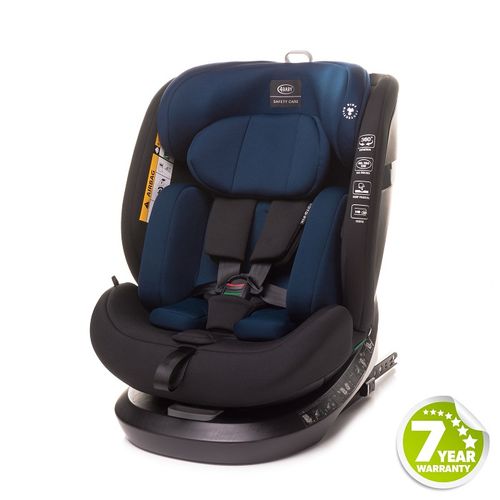 4BABY autosjedalica I-Size (40-150 cm) Roto-fix navy blue slika 1