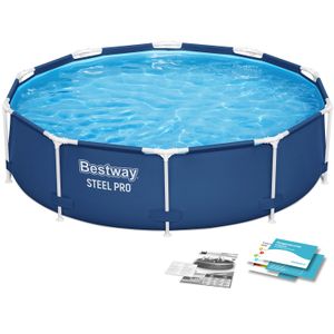 Vrtni bazen s čeličnim okvirom 305 x 76 cm – Bestway 56677