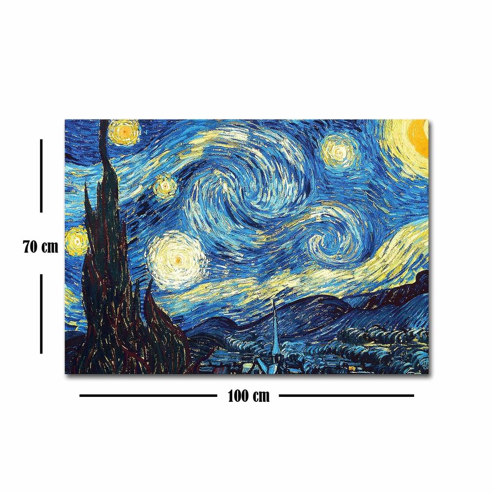 Dekorativna Slika na Platnu 70100FAMOUSART-052, Višebojna slika 4