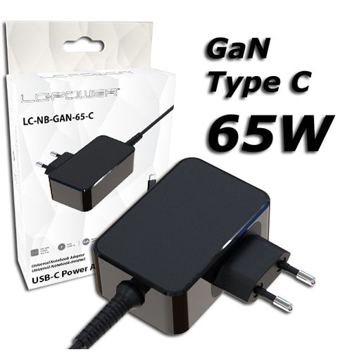 LC-Power LC-NB-GAN-65-C USB tip C notebook adapt. LC-NB-GAN-65-C slika 2