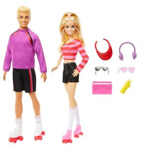 Barbie paket 2 Barbie i Ken klizača