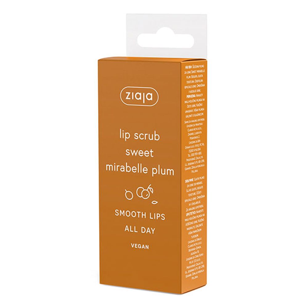 Ziaja Juicy Mirabelle piling za usne 12ml slika 1