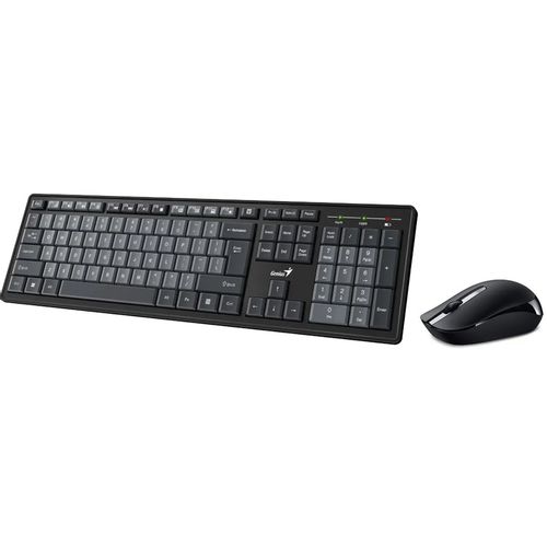 GENIUS Smart KM-8200 Wireless USB US crna tastatura + miš slika 2