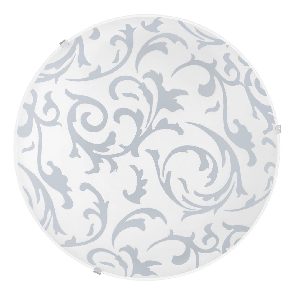 Eglo Scalea 1 Plafonjera - Bijela sa Dekorom, E27, 1x60W, Ø315mm slika 1