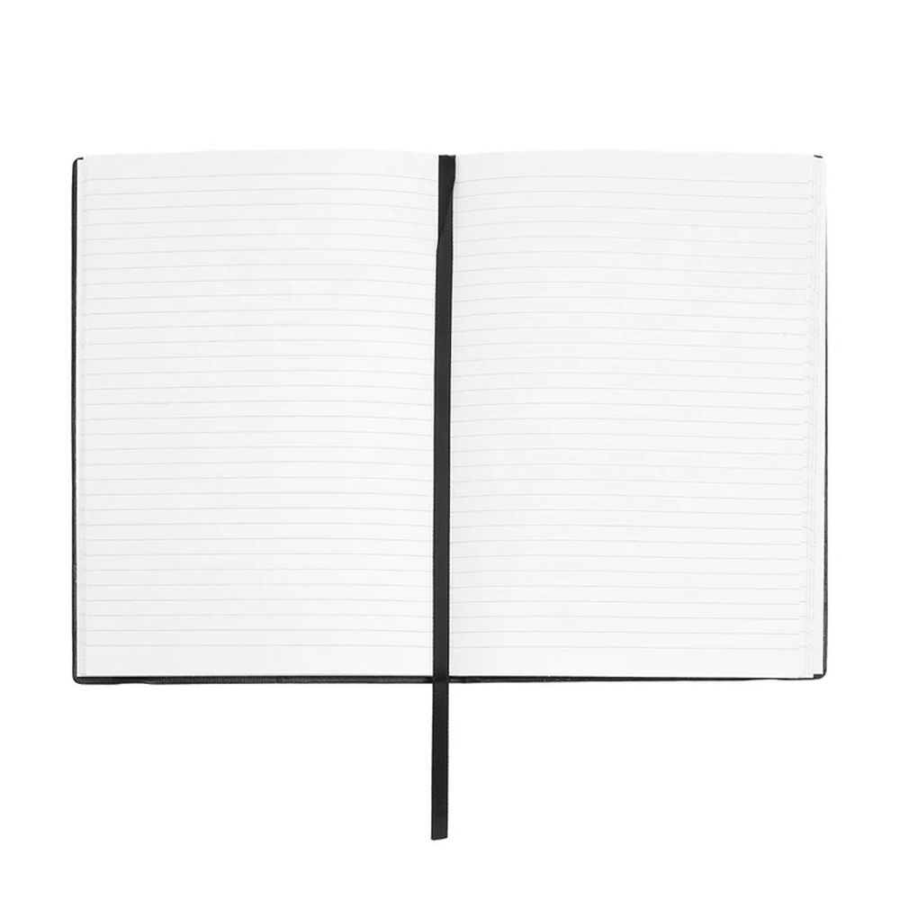 Hugo Boss Notes A6 Iconic HNM421AL dikto, crni slika 3