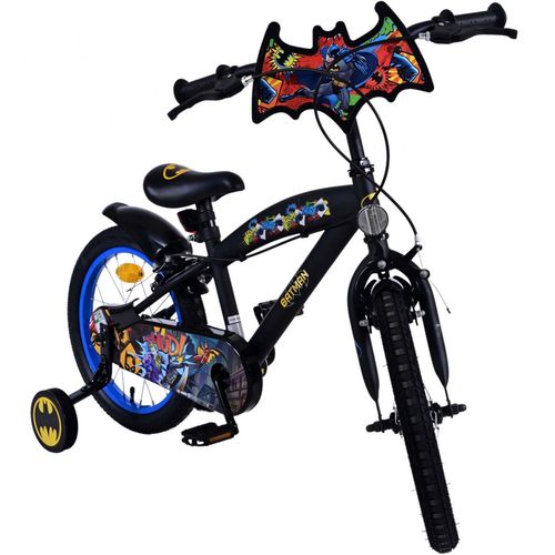 Volare dječji bicikl Batman 16" s dvije ručne kočnice crni slika 6