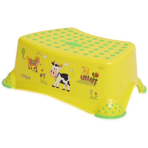 LORELLI STEP STOOL Pomoćna Stepenica za Dijete Funny Farm/Green Meadow slika 1