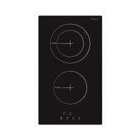 Vivax BH-02TVC Staklokeramička ploča za kuvanje, Širina 30 cm, Crna boja