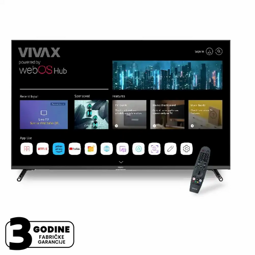 Vivax televizor 50" 50S60WO, Smart LED TV slika 1