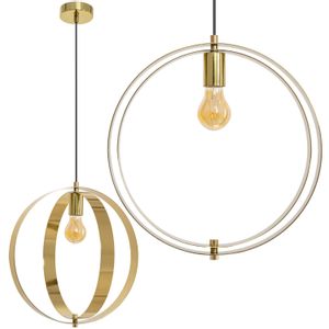 TOOLIGHT Viseća stropna svjetiljka Glamour Gold App961-1CP