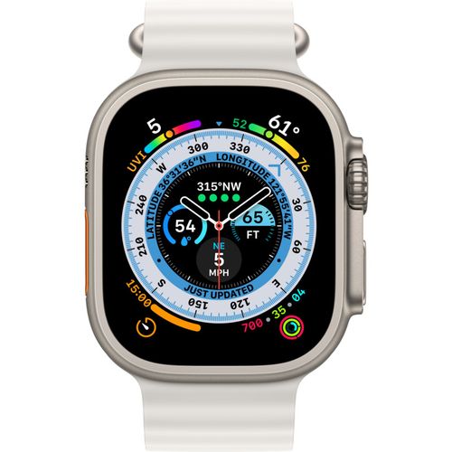 Apple Watch Ultra (MNHF3SE/A) 49mm Ocean Band beli pametni sat slika 2