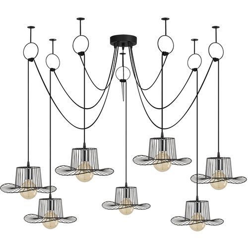 Tel - 6766 Black Chandelier slika 2