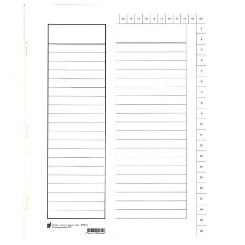 F-7 FASCIKL S MEHANIKOM ZA ODLAGANJE U REGISTRATOR; Komad, 23,5 x 30 cm slika 2