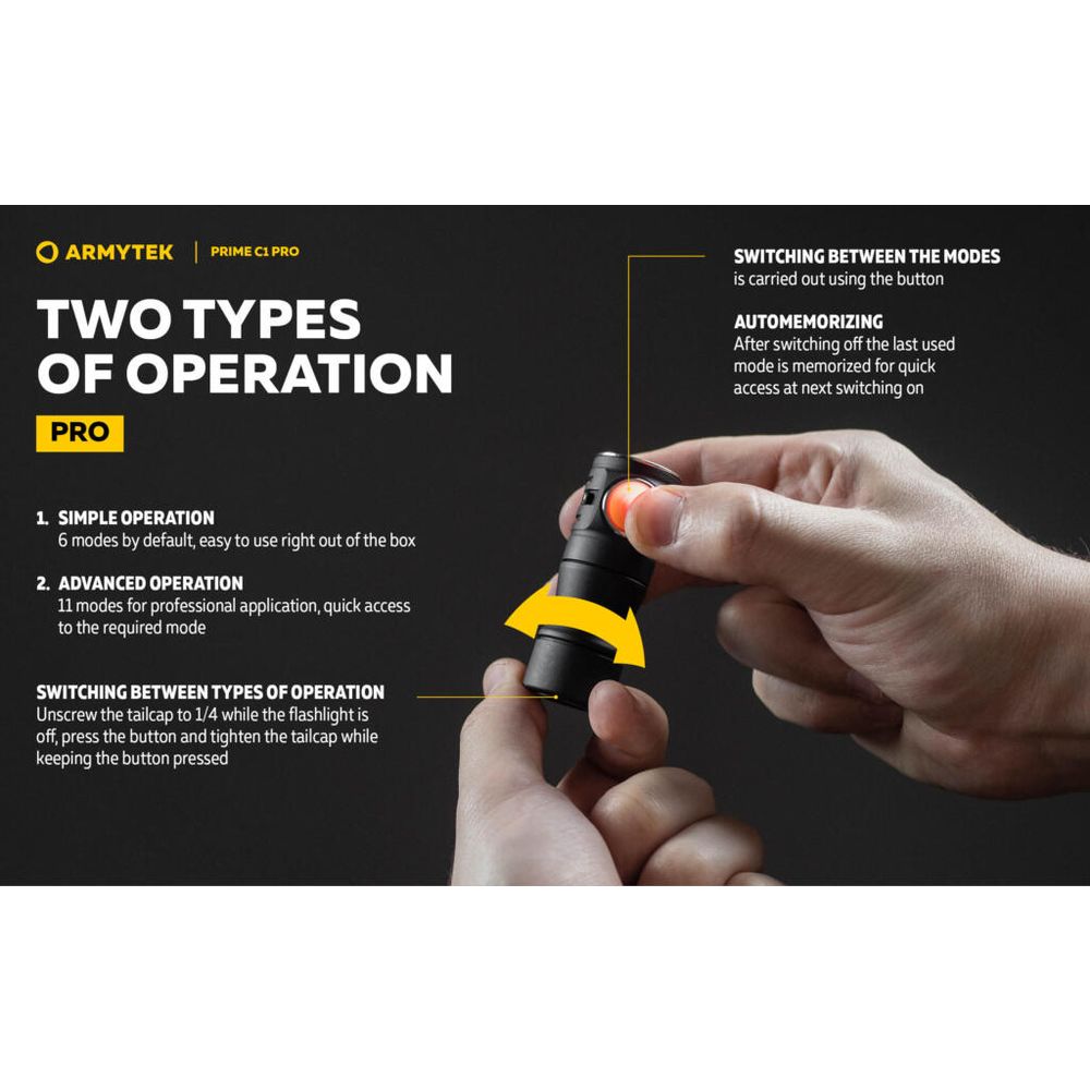Armytek Baterijska lampa Prime C1 Pro slika 21