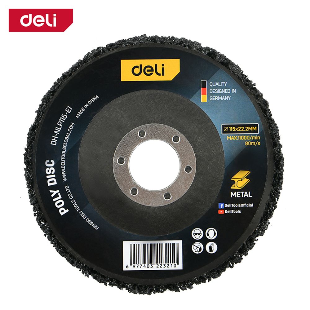 Disk za skidanje rđe 115mm DELI EDH-NLP115-E1 slika 1