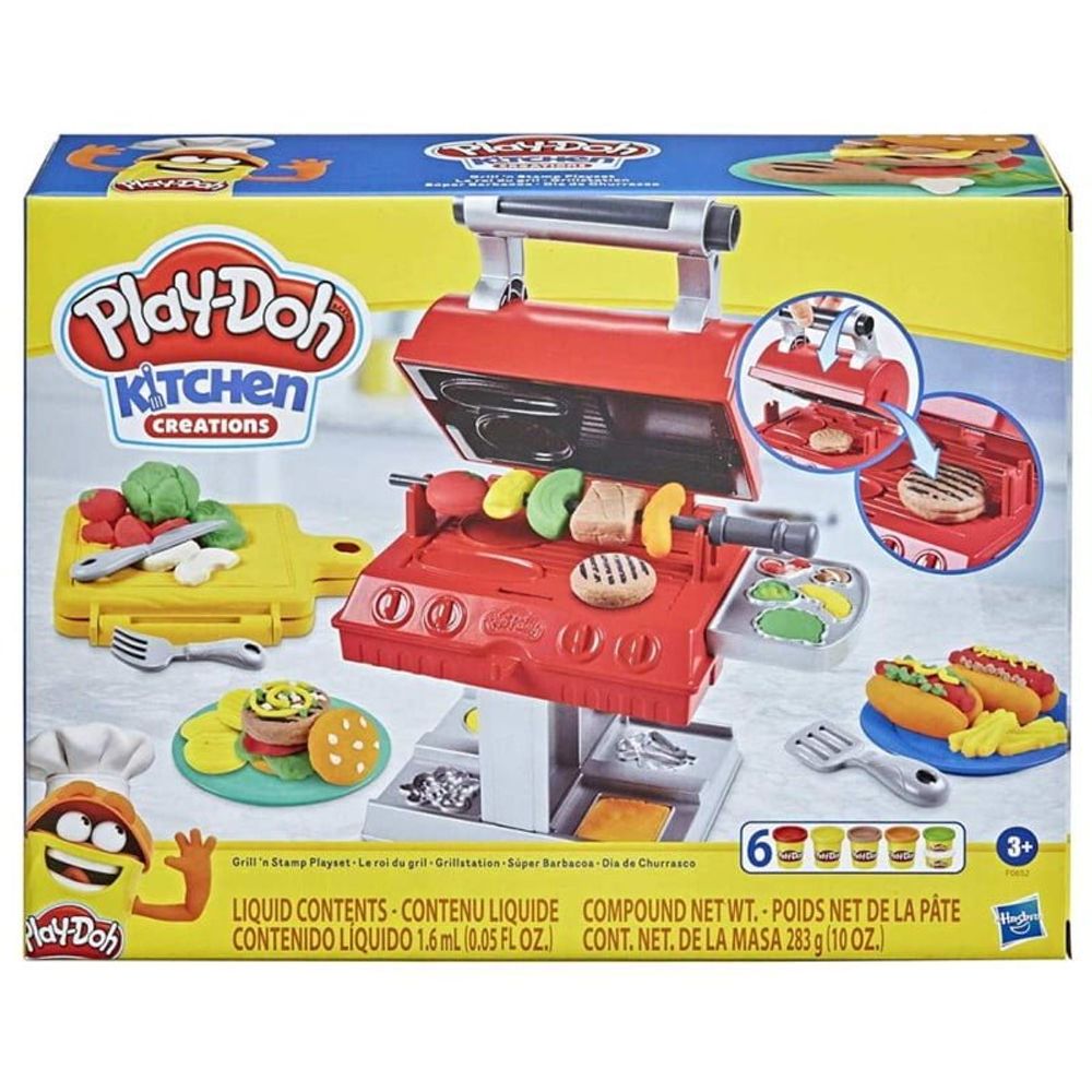 F0652 Play-Doh Grill N Stamp Playset slika 1