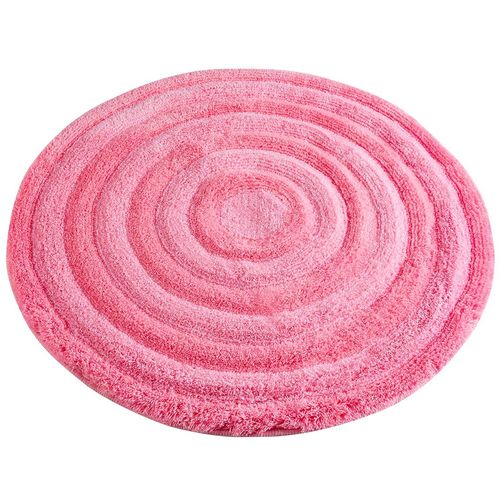 Colourful Cotton Akrilna kupaonska prostirka Round - Candy Pink (90) slika 2