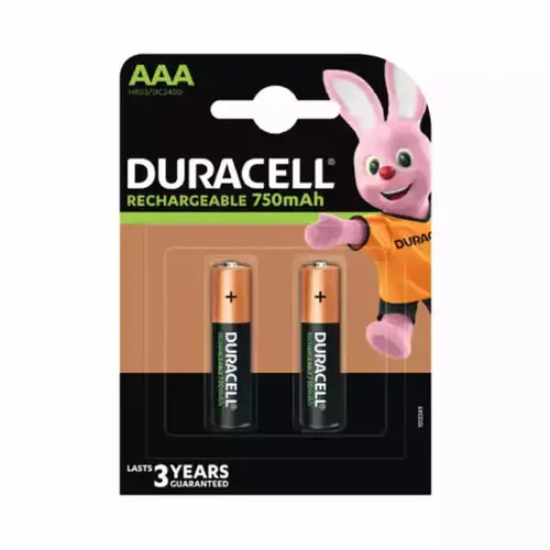 Punjiva baterija Duracell Duralock HR3 750mAh AAA (pak 2 kom) slika 1