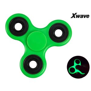 Spinner triangle svetleci u mraku Green