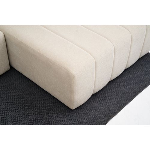 Beyza Mini Right - Krem Ugaona Sofa slika 6