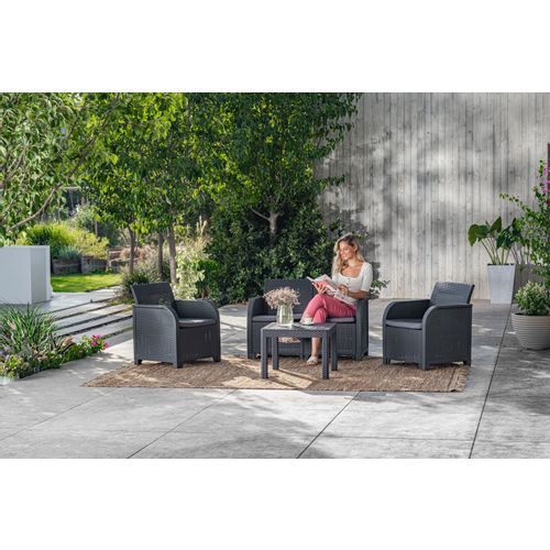 Keter Baštenski set Rosalie 2 seater, grafit  slika 2