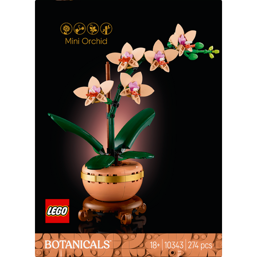 LEGO BOTANICALS 10343 Mini orhideja slika 8