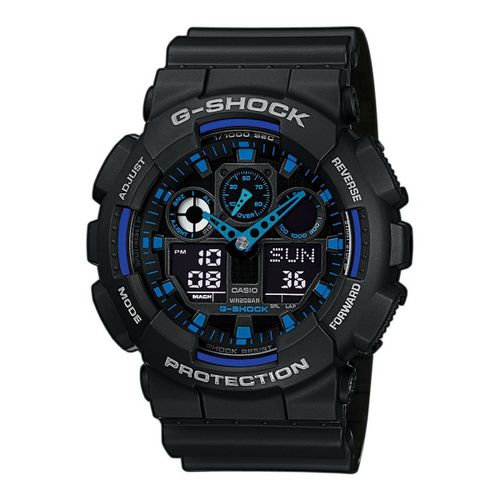 Muški sat Casio G-Shock GA-100-1A2ER Ø 51 mm - Crna Pisana slika 1