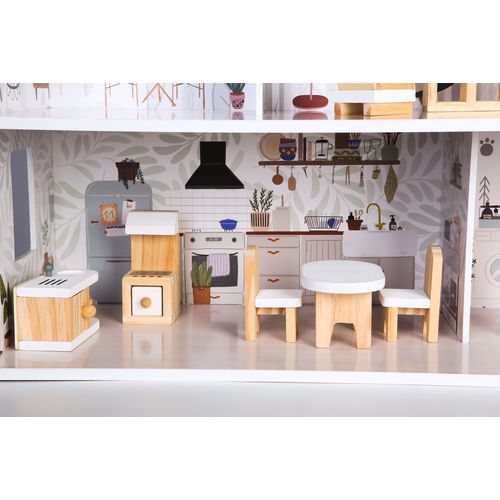 EcoToys 8301 drvena kućica Emma Residence slika 4