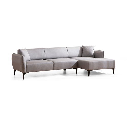 Atelier Del Sofa Kutna garnitura, Sivo, Belissimo Right - Grey slika 5