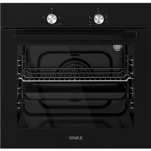 Vivax BO-624MH-G Ugradna rerna,  Konvencionalna, 62 L, Crna boja slika 1
