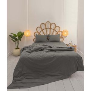 Calmo - Grey Grey Single Quilt Cover Set