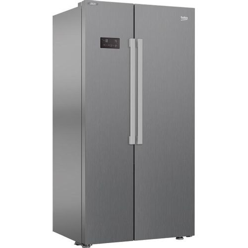 Beko GNE64021XB Side by side frižider, Neo Frost, širina 91 cm, Aluminium srebrna boja slika 4