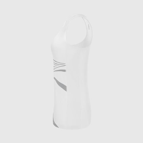 Ženska  Majica Erima Racing Singlet White slika 2