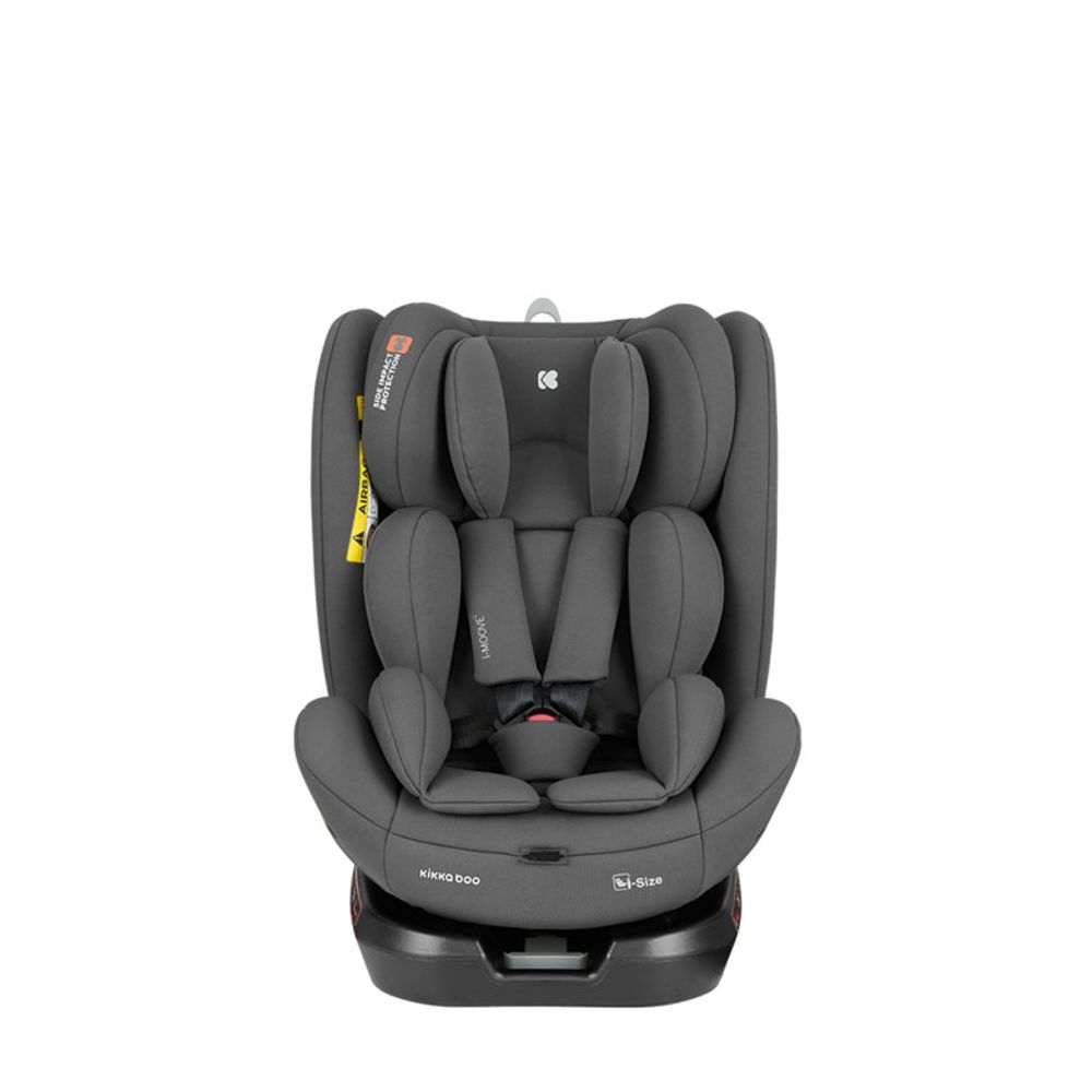 Kikka Boo Rotirajuća autosjedalica i-Moove 40-150cm i-Size Isofix, Dark Grey slika 2