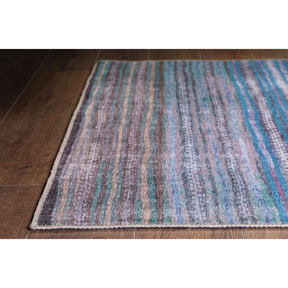 Šareni Hodnički Tepih Funk Chenille - Plavi AL 120 (75 x 150 cm) slika 5