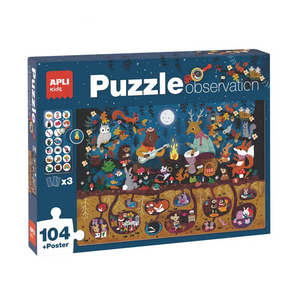 APLI kids Puzzle tražilica - Šuma