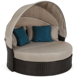 Sofa Sydney Smeđa prostirka / Smeđa melanž